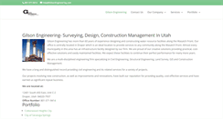 Desktop Screenshot of gilsonengineering.com